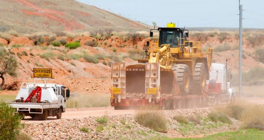 Australia has a complex network of rules and regulations related to oversized load transport.