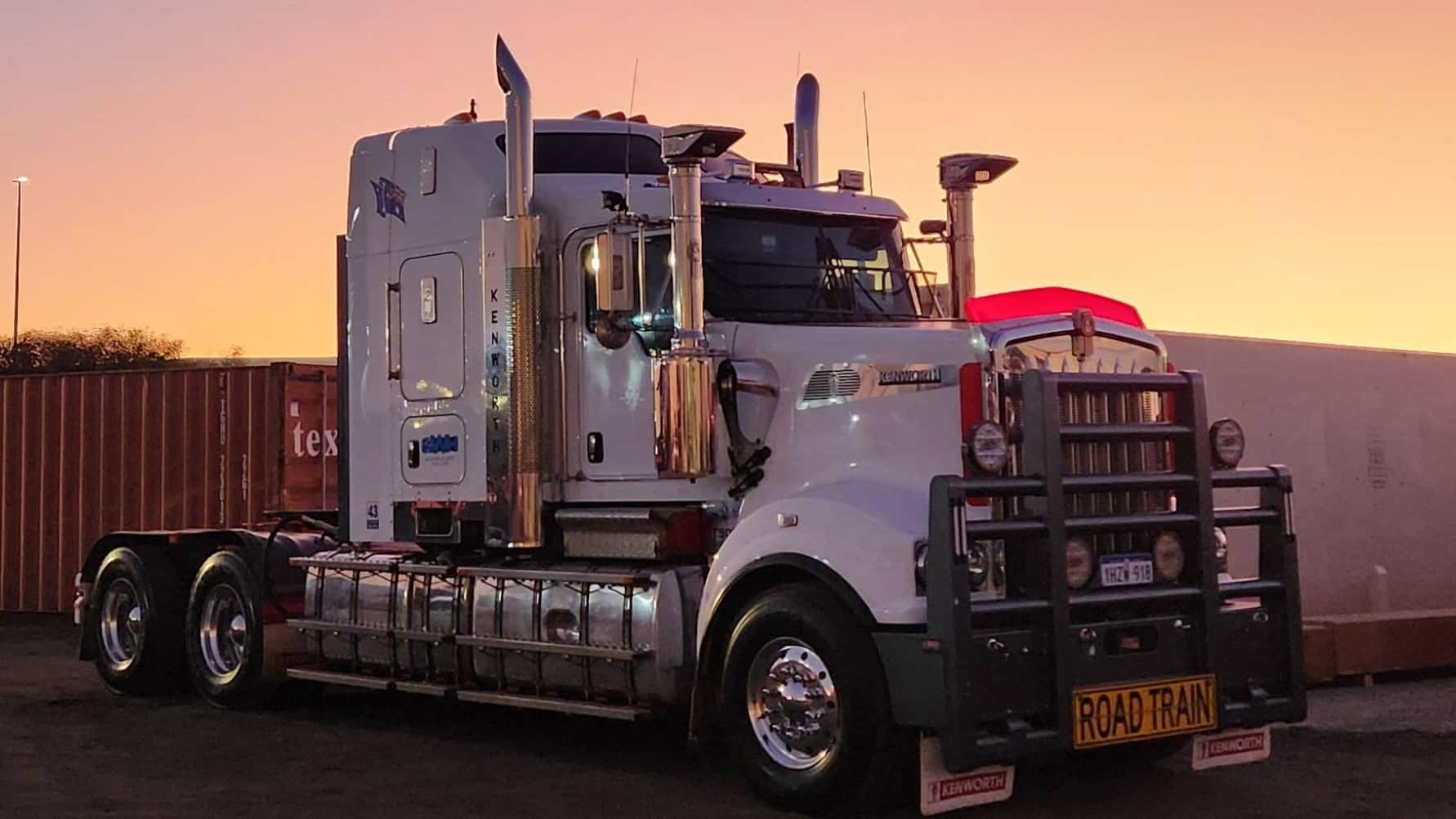 Australia Wide Haulage vehicle transport journey